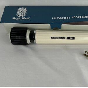 Vintage HITACHI Magic Wand Model HV-110A Massager Made In Japan Tested Original